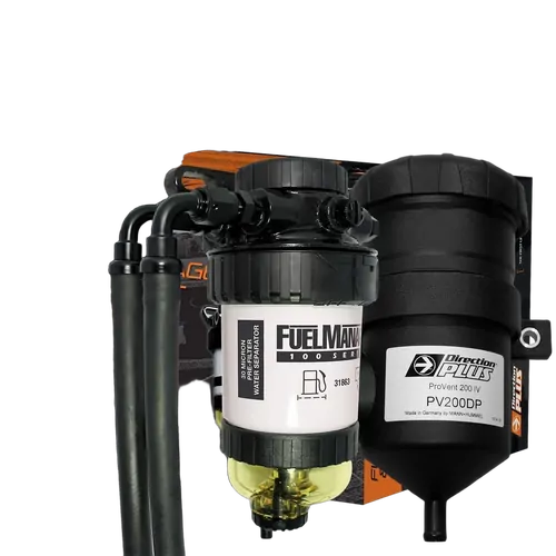 Fuel Manager Pre-Filter + ProVent Dual Kit For Toyota Land Cruiser 70 Series 1VD-FTV 2012 - 2017