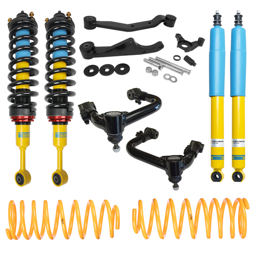 Performance Suspension Racing Bilstein 2-4/2" Lift Kit Extreme Heavy Duty Front and Heavy Duty Rear to suit Toyota Fortuner Gen 2 2015-On