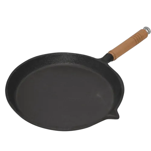 Supex Round Frypan Pre Seasoned - 220 mm Dia.