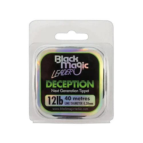 Black Magic Deception Tippet Green 12LB - 40M