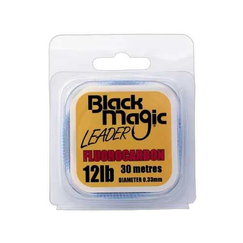 Black Magic Supple Fluorocarbon Tippet 12LB - 55M