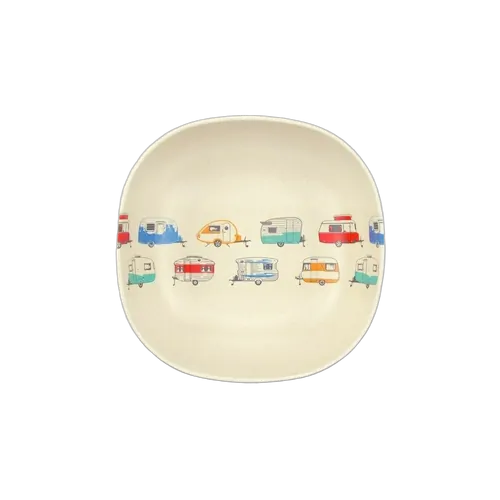 Van Go Collections Bamboo Cereal Bowl 15cm Seasonal Collection Coloured Caravans