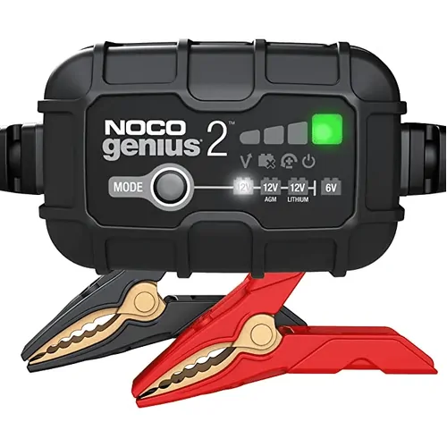 Noco GENIUS2 6V/12V 2-Amp Smart Battery Charger