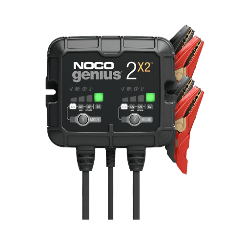 Noco GENIUS2X2 6V/12V 2-Bank 4-Amp Smart Battery Charger