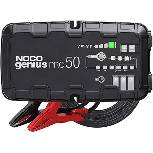 Noco GENIUSPRO50 6V/12V/24V 50-Amp Smart Battery Charger