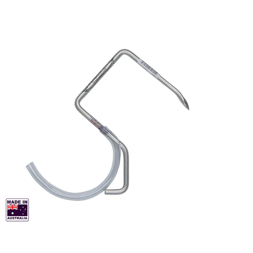 Hookem Diamond Gaff Hook - 8 X 100mm Stainless Steel Head Only