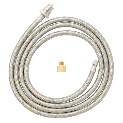 Gasmate 10mm x 3000mm Male Bayonet Braided Hose