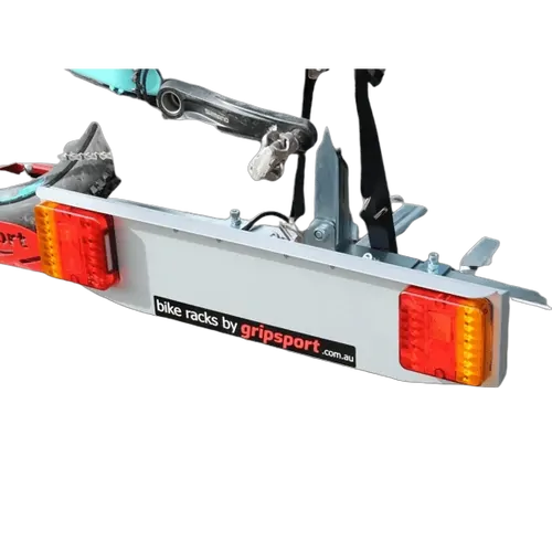 GripSport Bike Rack Light & Number Plate 7pin Flat & GSE Mount