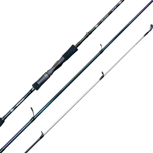 Black Magic Gladius Squid Rod 8'3" 2 Piece Light -Medium (White Tip)