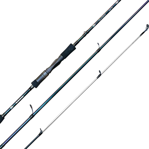 Black Magic Gladius Squid Rod 8'3" 2 Piece Medium (White Tip)