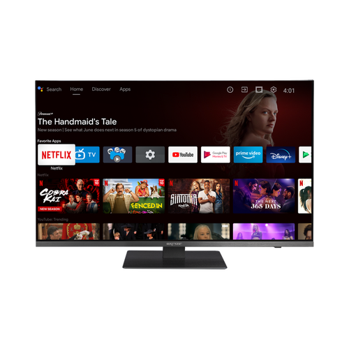 Majestic 32" FHD LED TV Android TV, with DVD, Chromecast, Bluetooth