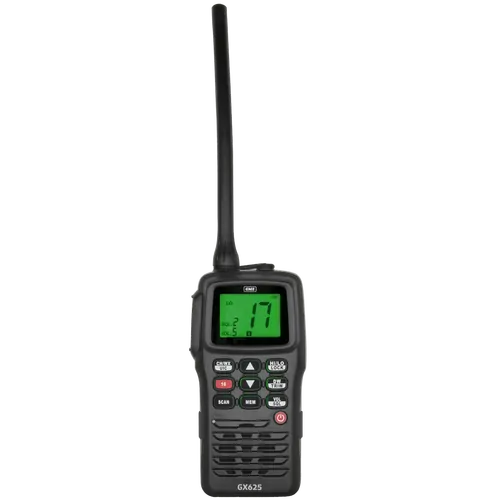 GME GX625 Handheld VHF Marine Radio 5/1 Watt