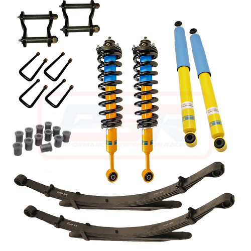 Performance Suspension Racing Bilstein 2" Lift Kit Heavy Duty Front and Extra Heavy Duty Rear to suit Toyota Hilux N70