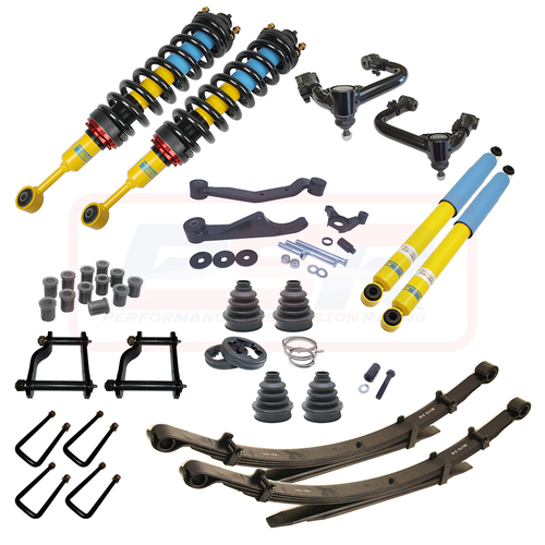 Performance Suspension Racing Bilstein 3" Lift Kit Extra Heavy Duty Front and Rear to suit Toyota Hilux N80