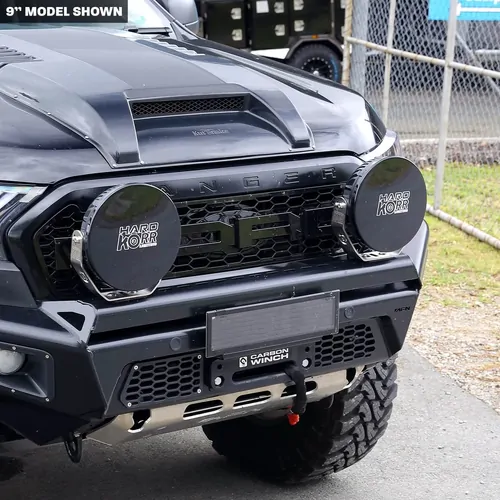 Hard Korr Black Light Cover 9" - Pair