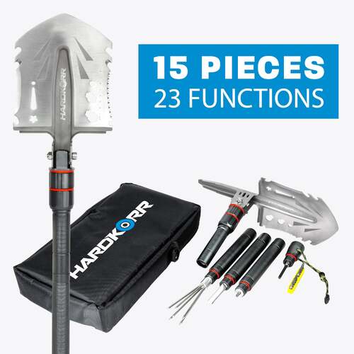 Hard Korr 15 Piece Multi-Tool Shovel