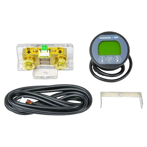 Hard Korr Remote Battery Monitor With High-Precision 100V/500A Shunt