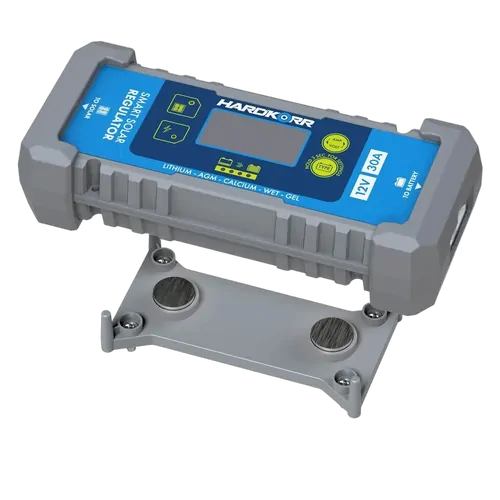 HardKorr 30A Waterproof Lithium-Compatible PWM Solar Regulator