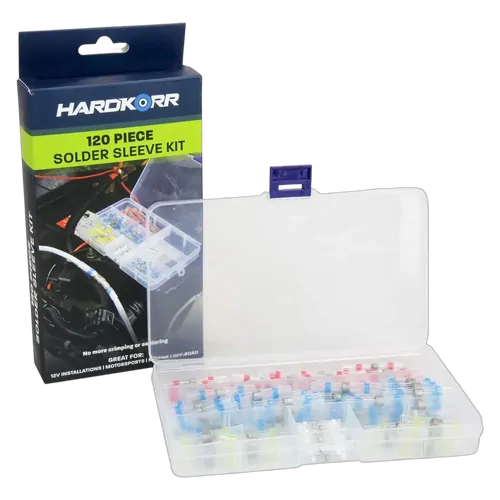 Heat-Activated Solder Sleeve Kit (120 pcs)
