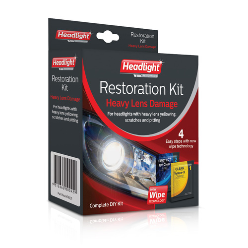 Headlight Restoration Kit - Diy Pack For Heavy Damage