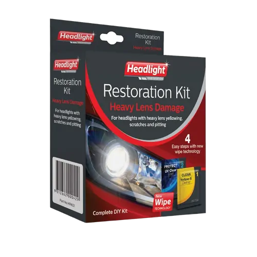 Headlight Restoration Kit - Diy Pack For Heavy Damage