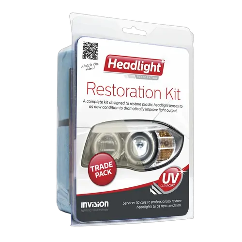 Headlight Restoration Kit - Trade Pack For Heavy Damage (10 Vehicles)
