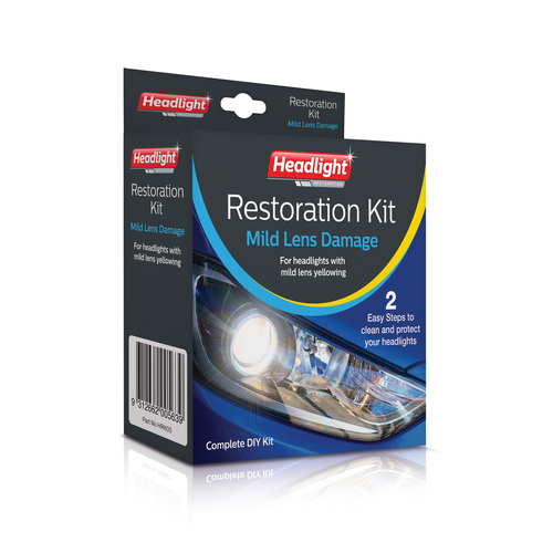 Headlight Restoration Kit - Diy Pack For Mild Damage