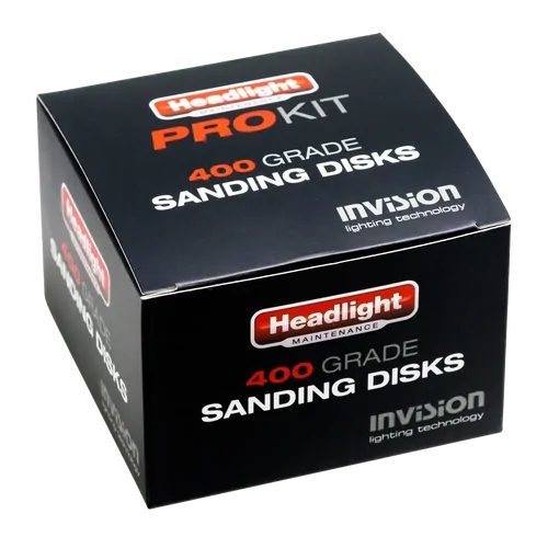 400 Grit Sanding Disks - 50 Pack (Refill For Hrk03 Professional Kit)