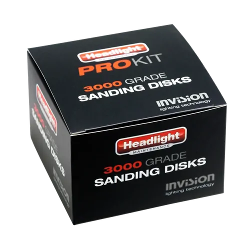 3000 Grit Sanding Disks - 50 Pack (Refill For Hrk03 Professional Kit)