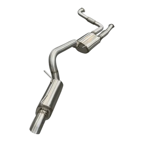 Torqit Stainless Exhaust For Nissan Patrol Y62 5.6L Series 1 - Series 5 (01/2013-On) Twin 3" into Single 3" Cat Back