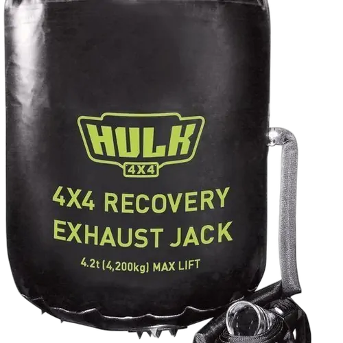 Hulk 4x4 Recovery Exhaust Jack Kit 4200 Kg 750Mm Max Lift Carry Bag