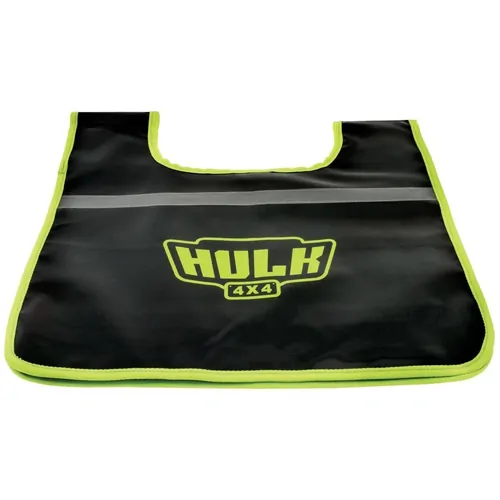 Hulk 4x4 Recovery Dampener Pvc Black W/Silver Tape And Pocket