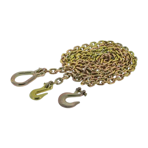 Hulk 4x4 Drag Chain 8Mm X 5M 8000Kg Material G70 20Mn2 W/3 Hooks
