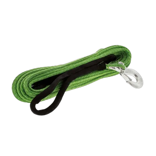 Hulk 4x4 Dyneema Sk75 Rope 9.5Mm X 30M Green To Suit 9500Lbs Winch