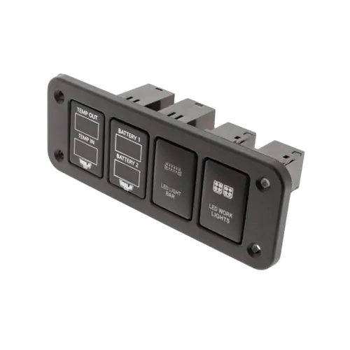 Quad Flush Mount Switch Panel For Early Toyota