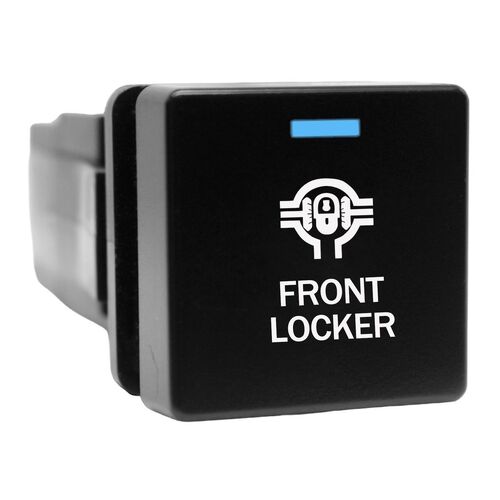 Hulk 4x4 Switch Push Button On/Off 12V Front Locker T/S Isuzu D-Max, MU-X, BT-50 2020 On