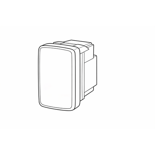 Hulk 4x4 Switch Push Button Off/ Mom On Horn to suit Prado 150 Series 2017 On Blue Illum