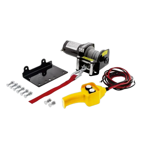 Hulk 4x4 Electric Atv Winch 1500Lbs 12V Steel Cable Ip55 Rating