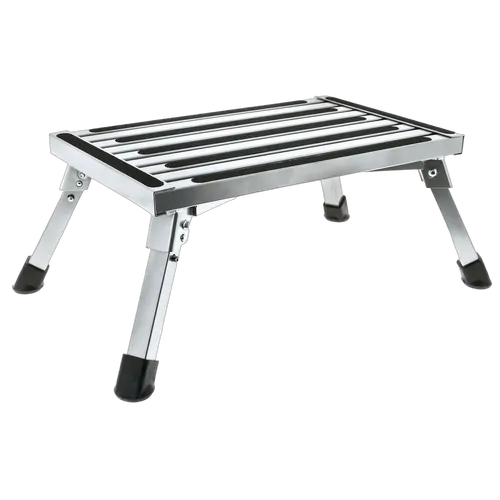 Hulk 4x4 Aluminum Folding Step 470 x 300 x 230mm Folds Flat