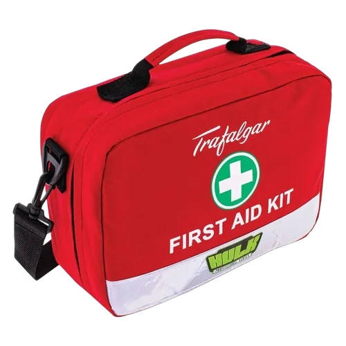 Hulk 4x4 Workplace First Aid Kit Wp1 Soft Red Durable Case