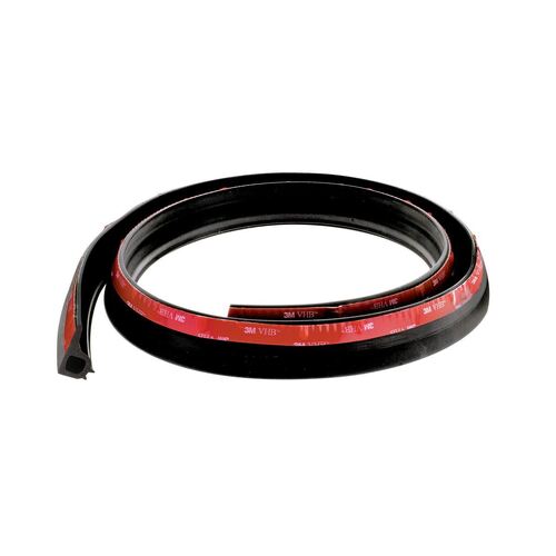 Hulk 4x4 Universal Rubber Tailgate Seal 3M Long Reduces Dust,Water