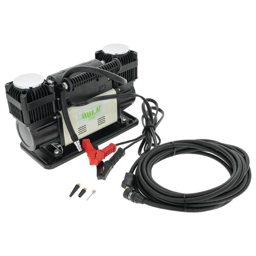 Hulk 4x4 Hulk 300L Air Compressor 12V 150PSI Twin Piston