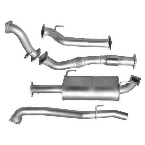 Hulk 4x4 Exhaust Kit To Suit Isuzu D-Max 4Wd 3.0L 4 Cyl 2007-10 S/St 4 Cyl