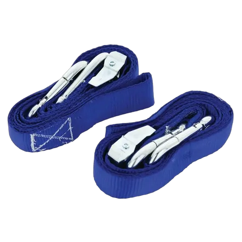 Hulk 4x4 2Pcs Motorcycle Tie Down Strap Cambuckle Steel 500Kg Load