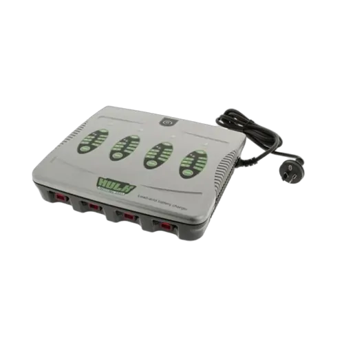 4 Bank 5 Stage Fully Automatic Battery Charger For 4 X 4 Amp 12V