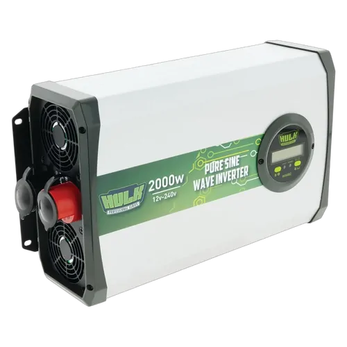 Hulk 4x4 Pure Sine Wave Inverter 2000W 12Vdc To 240Vac True Sine Wave