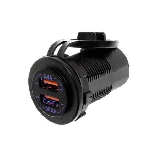 Quick Charge Qc3.0 Dual Usb Socket
