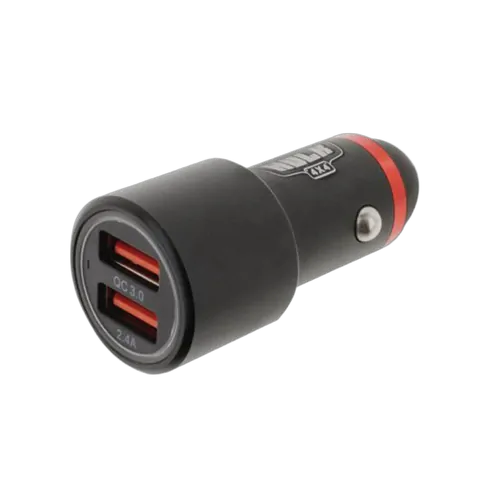 Dual Usb In Car Socket Charger For Qc3.0 & 2.4 Amp
