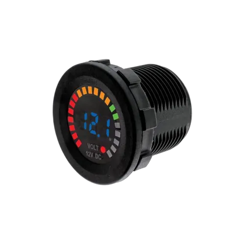 DC Voltmeter With Coloured Indicator