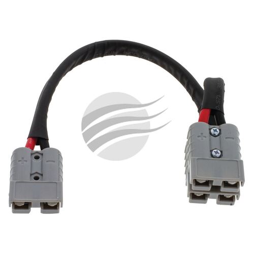 Hulk 4x4 Anderson - 2Xanderson Plug 50A Piggybck Cable Assy 300Mm Lng